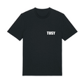 tomsn embroidery black t-shirt