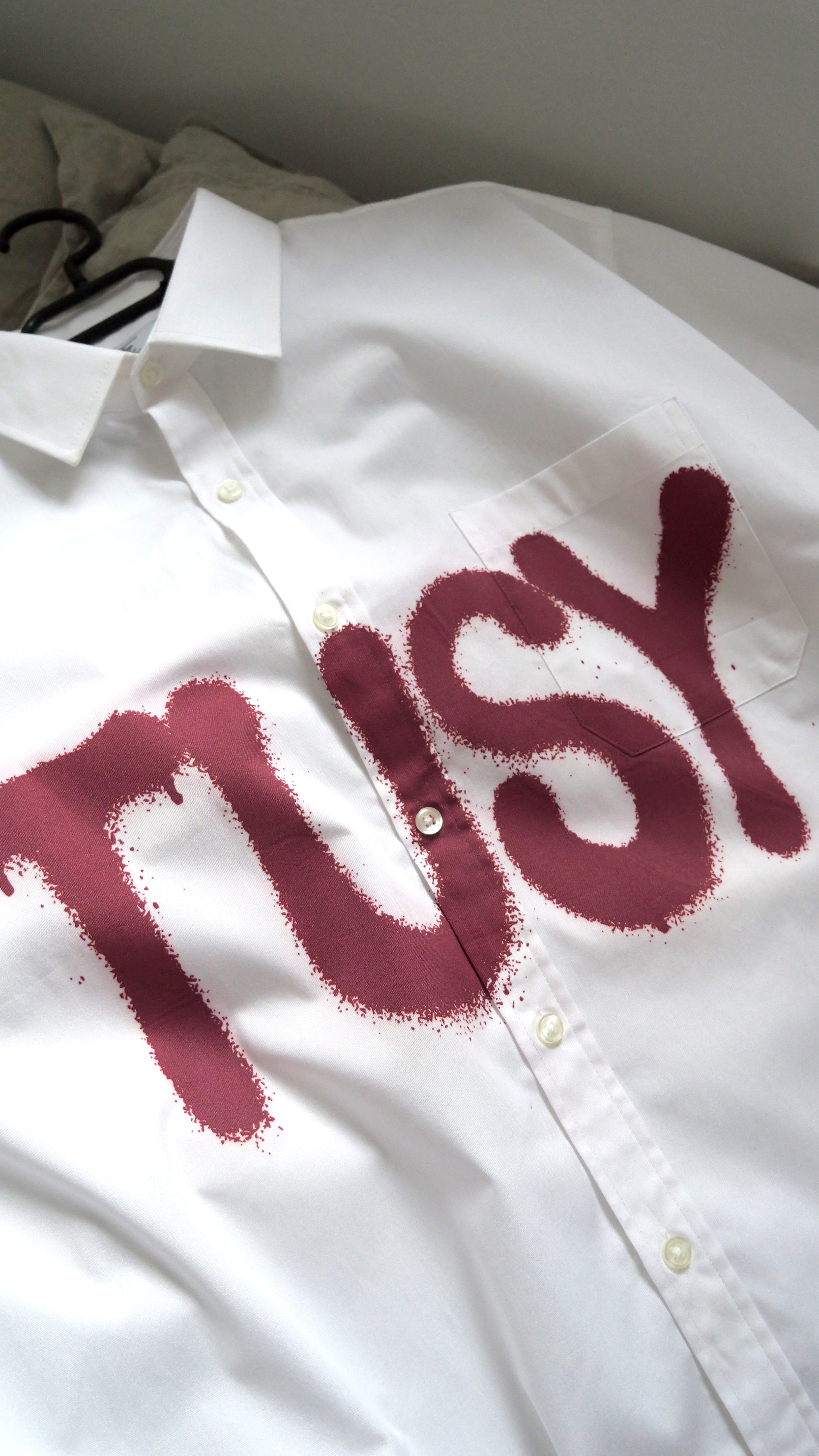 Dirty shirt