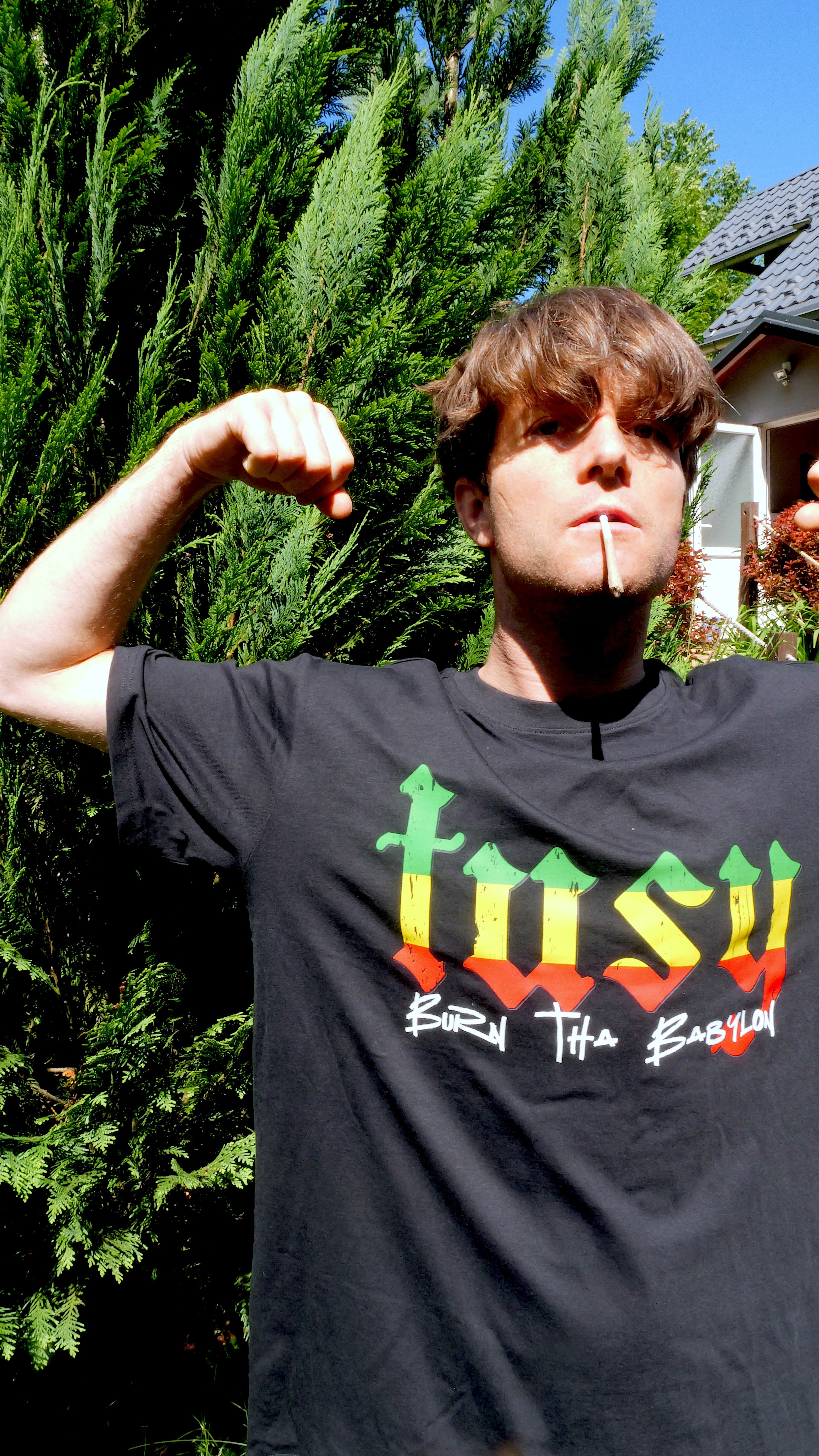 Burn the Babylon tee