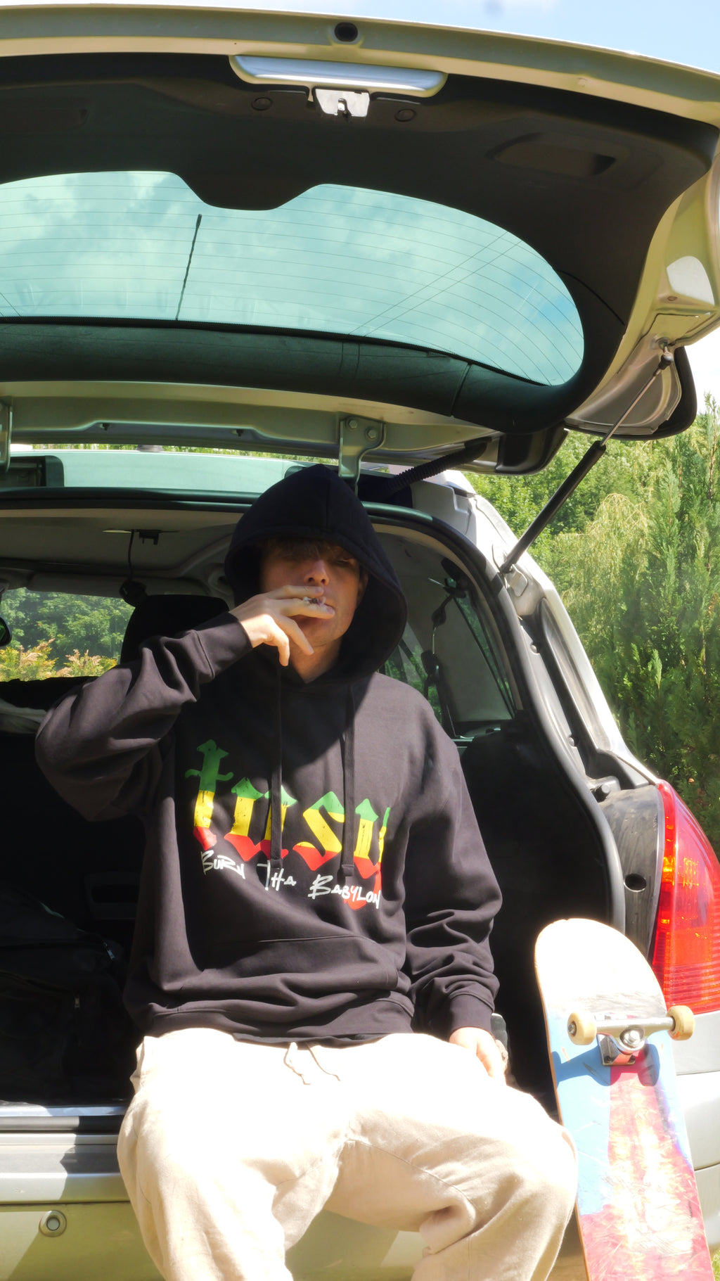 Burn tha Babylon hoodie