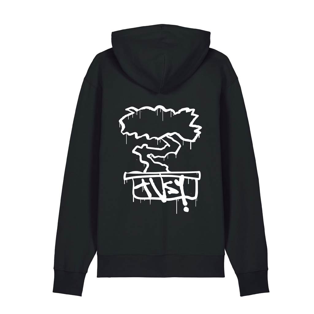 tomsn embroidery black t-shirt